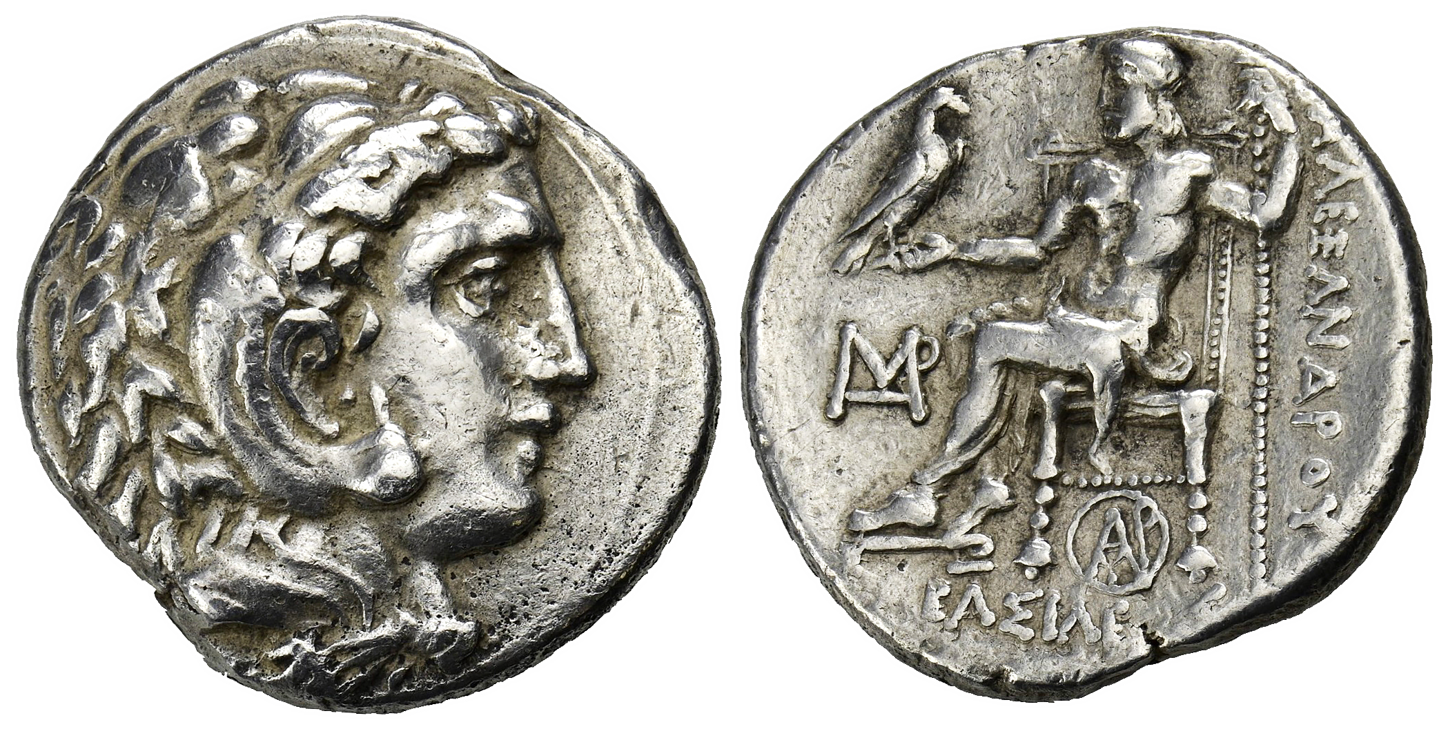 KÖNIGREICH. Seleukos I., 312-280 v. Chr. AR-Tetradrachme (Alexandreier ...