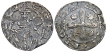 Engelbert I. von Isenberg zum ersten Mal, 1224-1226. Pfennig, Osnabrück. 1.17 g. Kennepohl 42.