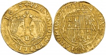 Felipe IV., 1621-1665. Trenti 1626, Barcelona. 7.01 g. Calicó 1722; Fb. 41 (dort unter Catalonia).
