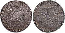 Ludwig von Berlaimont, 1570-1590. Taler 1572, Dav. 8215; Delm. 411 (R2); de Mey A 236.