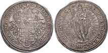 Johann Eustach von Westernach, 1625-1627. Reichstaler 1625, Nürnberg. 28,96 g. Dav. 5857; Prokisch 110.